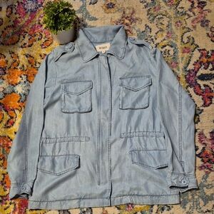BB Dakota Light Blue Chambray Denim Jacket